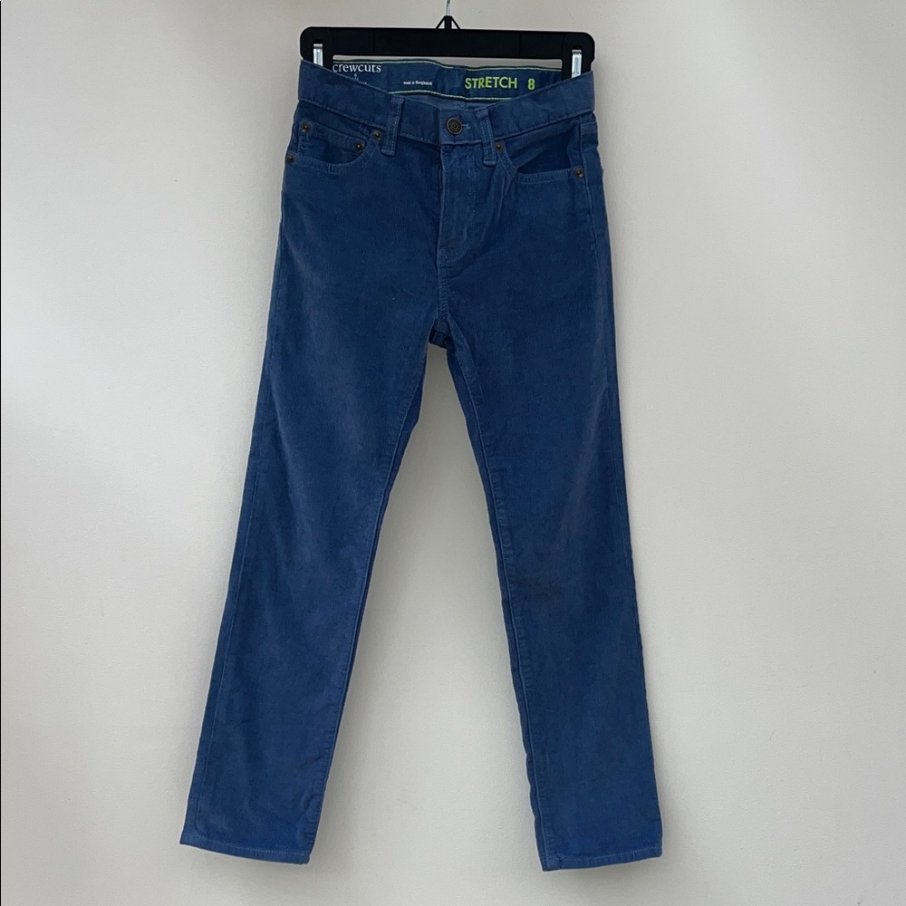 CrewCuts Blue Stretch Corduroy Pants
